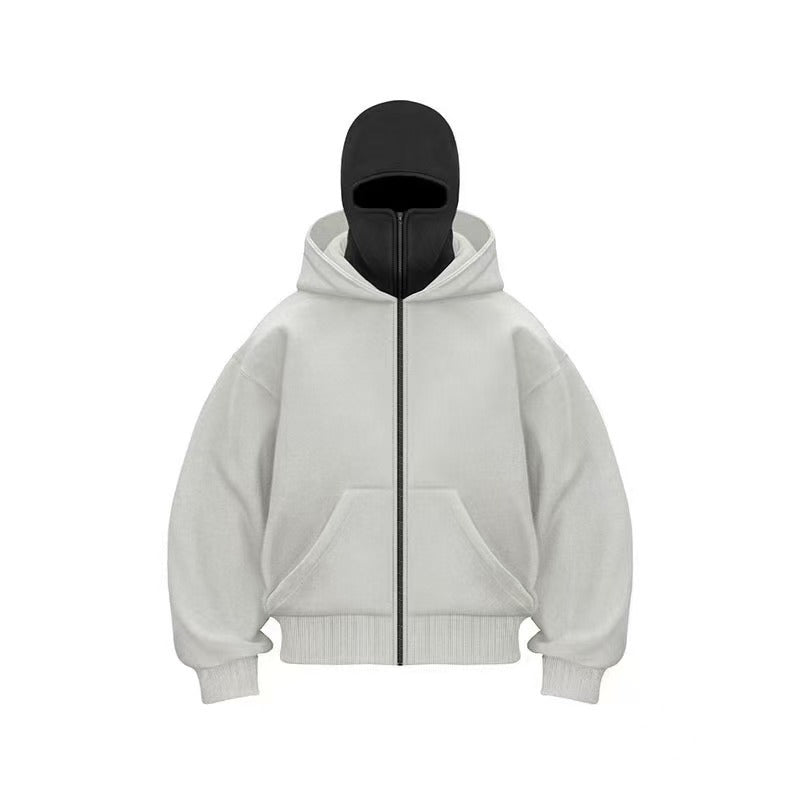 Hoodie Jacka med Dragkedja 🧥