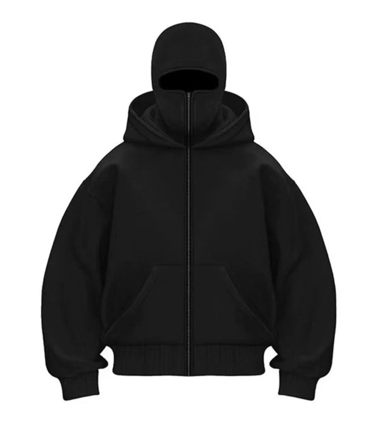 Hoodie Jacka med Dragkedja 🧥