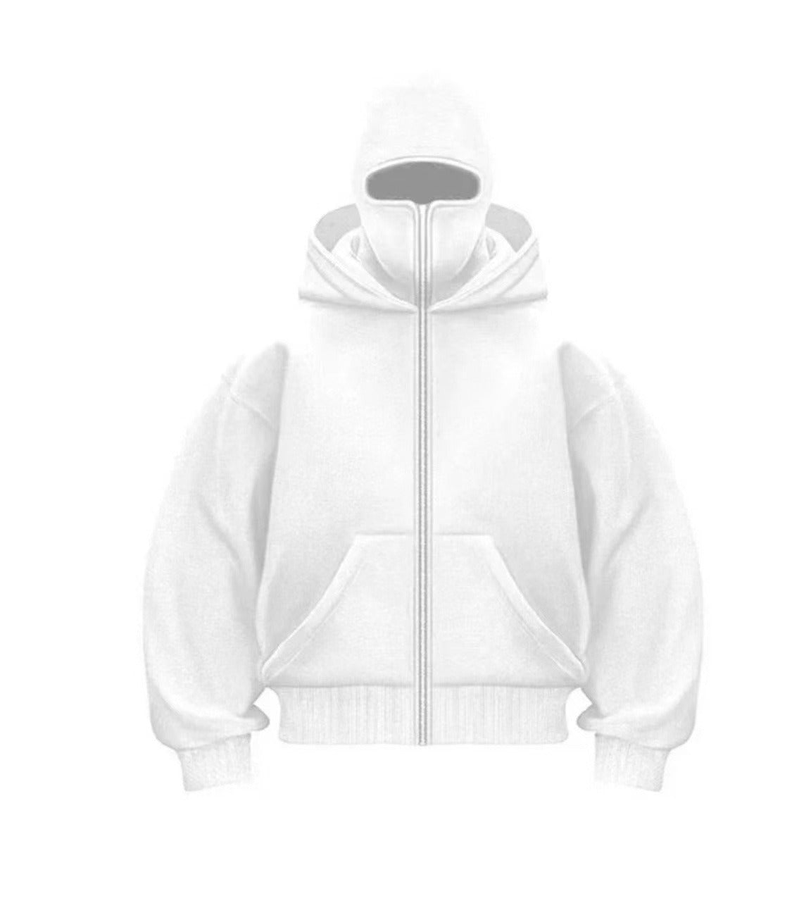 Hoodie Jacka med Dragkedja 🧥