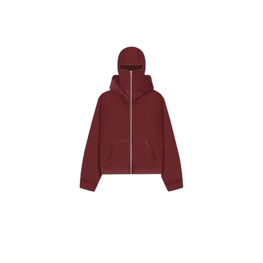 Hoodie Jacka med Dragkedja 🧥