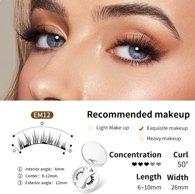 Magnetiska Fransar – Limfritt & Lätt 👁️