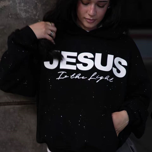 Pullover Hoodie med 3D-tryck 💕